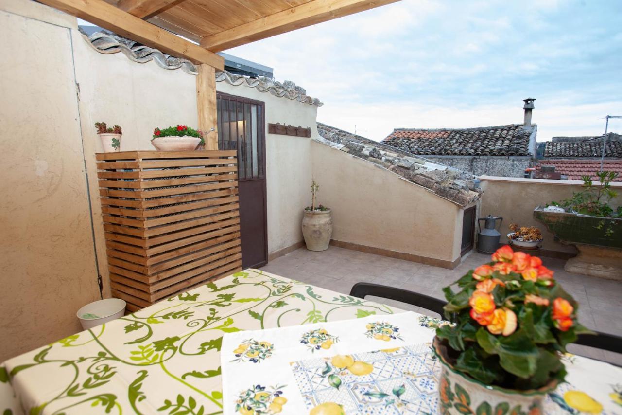 Si-Moutique Le Case Degli Avi Barocche, Con Terrazza Panoramica Modica Buitenkant foto